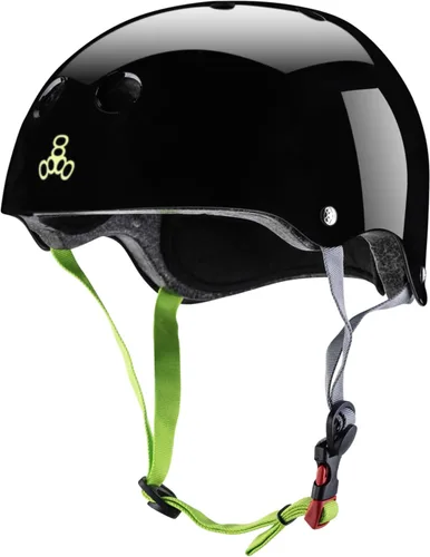Miniatura 8 de Triple Eight Casco de bicicleta y monopatín con doble certificación Blanco mate