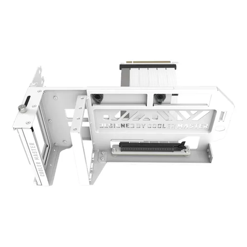 Miniatura 10 de Cooler Master Kit Vertical para Soporte de Tarjeta GPU V3 Blanco, para Placas Madre PCIe 4.0 5.0, GPUs RTX 5090 RX 9070 XT, Carcasa de ABS, 165mm
