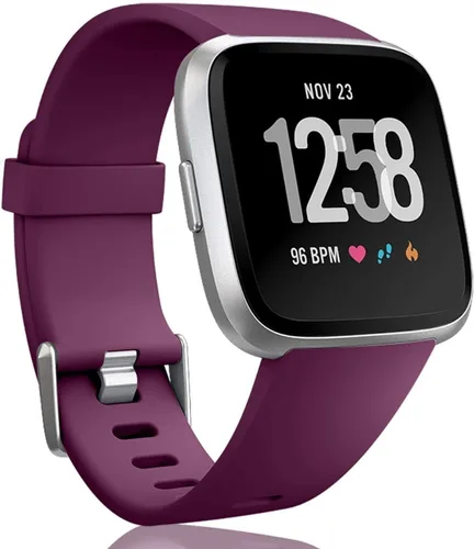 Miniatura 19 de Wepro Correa compatible con correas Fitbit Versa 2 para mujeres y hombres, correa suave compatible con bandas Fitbit Versa, correa deportiva Beige