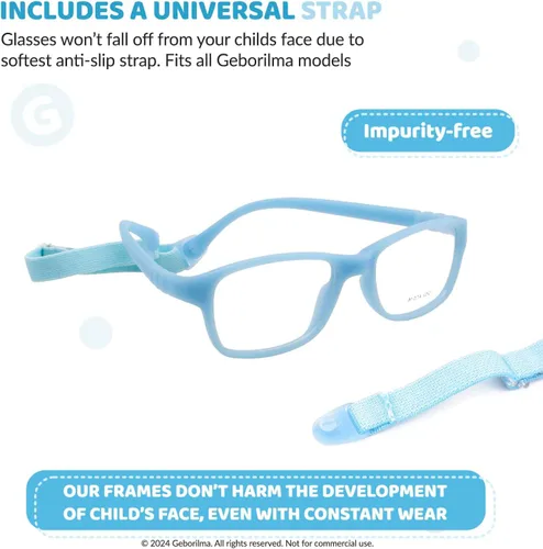 Miniatura 45 de Unbreakable Eyeglasses for Kids Flexible Glasses - Kids Prescription Sports Glasses 4-7 years