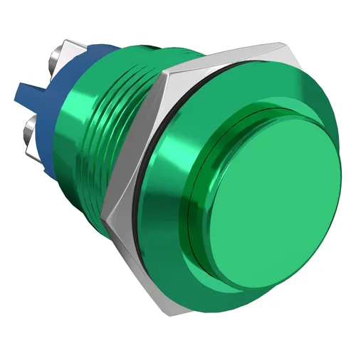 Miniatura 7 de STARELO 16 mm 5/8" Interruptor de botón momentáneo redondo alto 250 V de CA 5 A 12 V 36 V de CC 2 A 1NO SPST impermeable con carcasa de aluminio