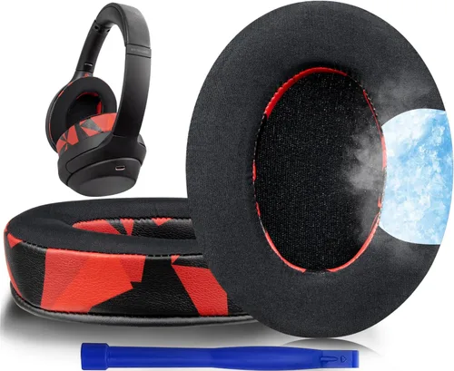 Miniatura 8 de SOULWIT Almohadillas de repuesto de gel refrigerante para auriculares Sony WH-1000XM3 (WH1000XM3), almohadillas con espuma de aislamiento de ruido