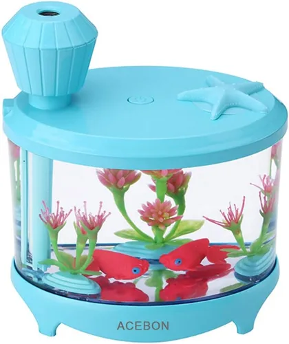 ACEBON Mini humidificador portátil, humidificador pequeño de niebla fría de 15.6 fl oz, humidificadores de escritorio de funcionamiento silencioso