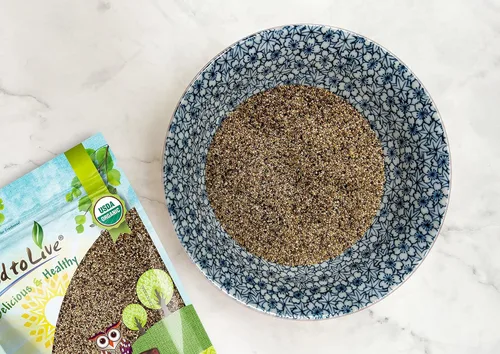 Miniatura 5 de Food to Live Semillas orgánicas de Kaniwa, 12 onzas, grano Canihua sin OMG, Kosher, crudo, vegano, germinable, a granel, rica en proteínas, fibra