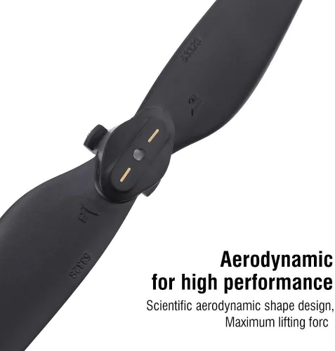 Miniatura 6 de Hélices para drones, cuchillas de fibra de carbono de liberación rápida, juego de hélice cuadricóptero para entusiastas de drones a control remoto