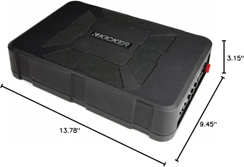 Miniatura 8 de Kicker 11HS8 8 "150 Watt Hideaway Compact Car Audio Powered Subwoofer Sub HS8