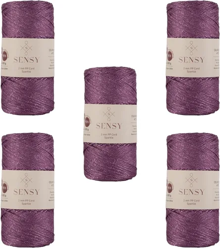 Miniatura 80 de Sensy Premium Cuerda de Poliéster de 2mm 251 Yardas Cuerda de Polipropileno 100% Cordón de Macramé 2mm Cordón para Bolsa de Ganchillo Cuerda