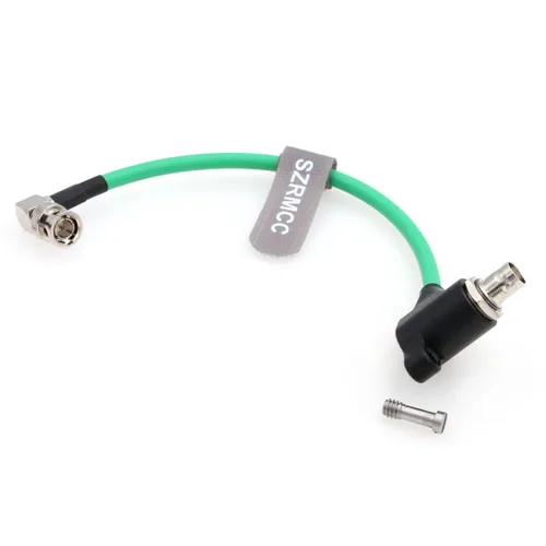 Miniatura 3 de SZRMCC Cable protector SDI 12G 6G HD SDI ángulo recto BNC sobretensión Protector de circuito aislante de video para Komodo ARRI Alexa Sony