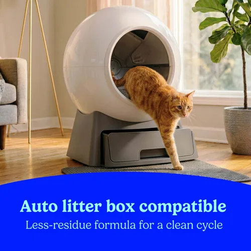 Miniatura 9 de Fresh Step Arena para gatos aglomerante, para varios gatos, control de olores de larga duración con carbón activado, fórmula baja en polvo, 14 libras