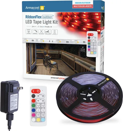 Miniatura 18 de Armacost Lighting Kit de luz en cinta LED regulable para AC del hogar, blanco cálido suave (1.5M) 424502 2700K blanco cálido 5 m