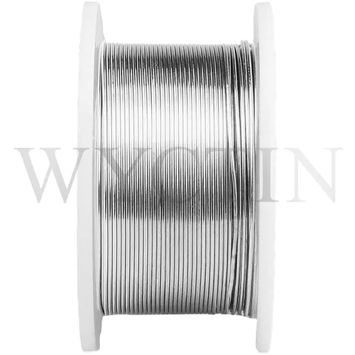 Miniatura 4 de 60 – 40 alambre de estaño y plomo con núcleo de resina para soldadura eléctrica y manualidades 0.0236 pulgadas (0.6 mm) 0.11 lb. Plateado