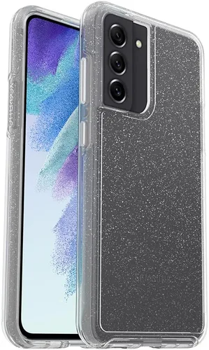 Miniatura 9 de OtterBox Funda para Galaxy S21 FE 5G (solamente) Symmetry Series, transparente, ultra suave, compatible con carga inalámbrica, bordes elevados que