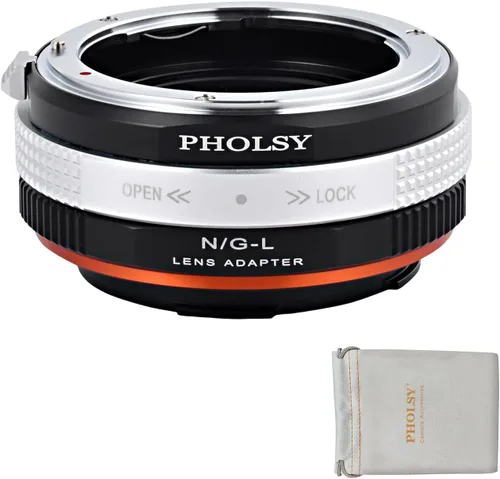 Miniatura 8 de PHOLSY Adaptador de montaje de lente con anillo de control de apertura compatible con lente Sony A Minolta AF a cuerpo de cámara Leica L compatible