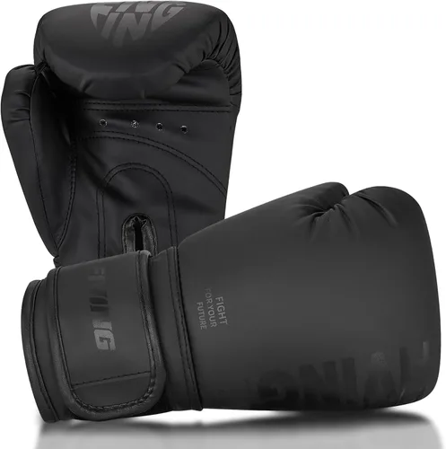 Miniatura 7 de Guantes de boxeo para niños, guantes de entrenamiento de boxeo juvenil para niños y niñas, guantes de lucha de 4 oz y 6 oz, mitones tailandeses