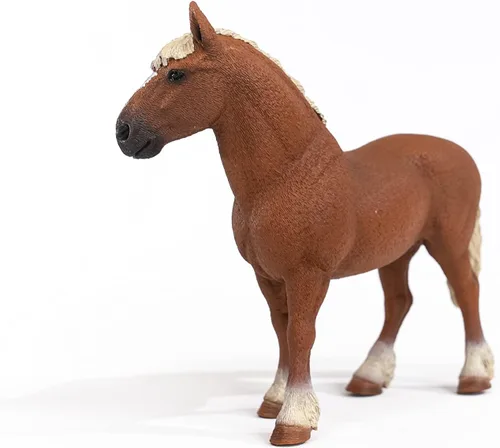 Miniatura 3 de Schleich Farm World - Juguete de caballo belga de tiro - Figura de caballo para niñas y niños - Juguetes de animales de granja para niños a partir