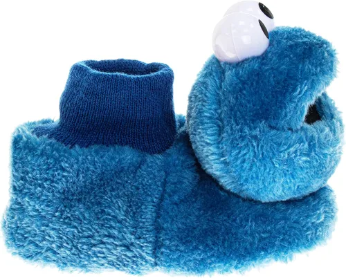 Miniatura 40 de Sesame Street Elmo Cookie Monster - Calcetines para niños y niñas (infantil/niño pequeño)