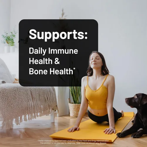 Miniatura 9 de NatureWise Vitamina D3 5000IU + K2 (MK7) 100mcg con aceite de coco orgánico extra virgen – Apoya la absorción de calcio, salud ósea e inmune – Sin