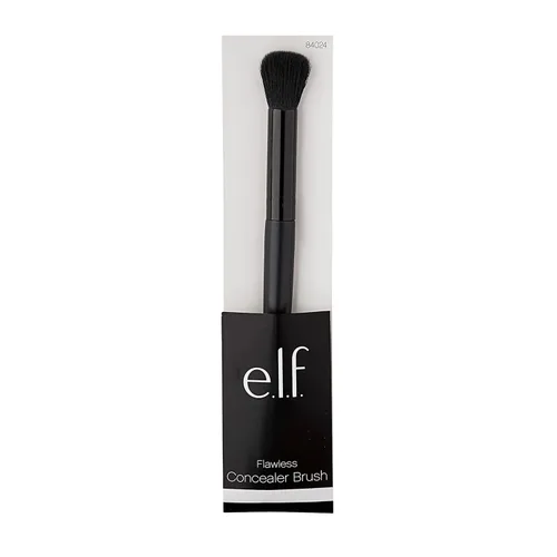 Miniatura 3 de e.l.f. Cepillo corrector impecable, cepillo de forma redonda para un aspecto suave y aerógrafo, ideal para mezclar y resaltar, vegano y libre