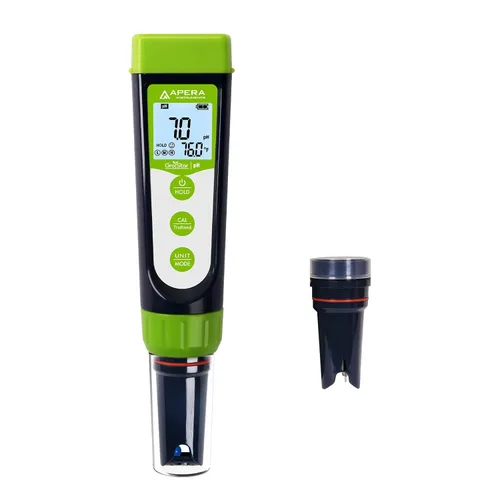 Miniatura 10 de Apera Instruments AI101G Kit de probador tipo pluma de la serie GroStar GS1 con sonda de pH de doble unión reemplazable para pruebas de calidad