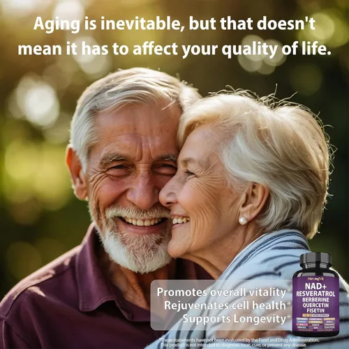 Miniatura 5 de StrongVit Suplemento NAD y paquete de apoyo inmunológico (120 cápsulas)