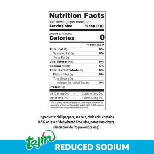 Miniatura 4 de Condimento Tajín Clásico de Sodio Reducido 5 oz (Paquete de 1)