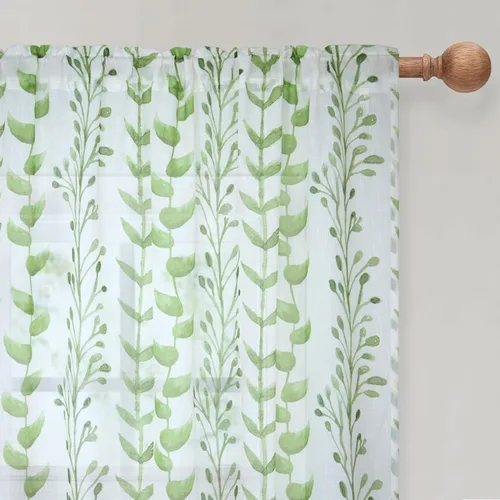 Miniatura 74 de BUHUA - Cortinas opacas blancas, cortinas plateadas, juego de 2 paneles de cortinas con ojales para dormitorio, elegante tratamiento de ventana
