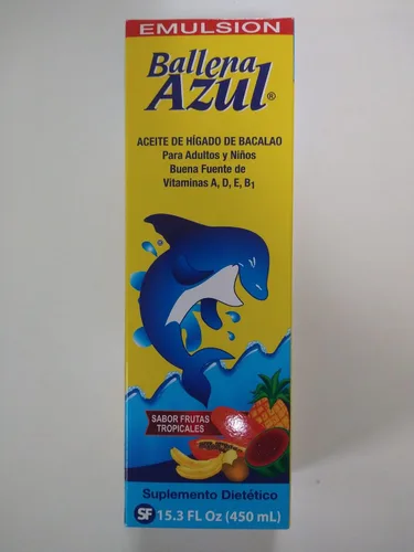 Miniatura 8 de Ballena Azul Aceite de Hígado de Hígado de Bacalao para Adultos y Niños, Aceite de Hígado de Bacalao para Adultos y Niños, Buena Fuente
