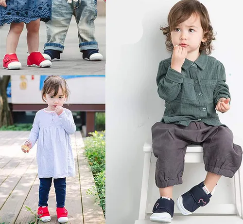 Miniatura 2 de HLMBB Zapatos de caminar para bebés, niñas y niños pequeños de 9, 12, 18, 24 meses, para niños y niñas, con suela de goma dura de malla transpirable