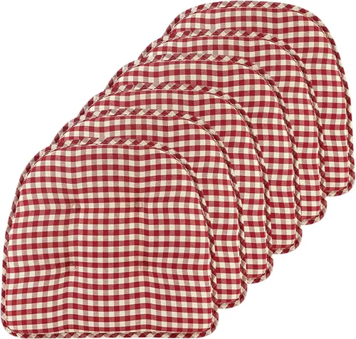 Miniatura 45 de Cojines antideslizantes para silla, ensamblados en Estados Unidos, almohadillas de asiento antideslizantes en forma de U para comedor, cocina