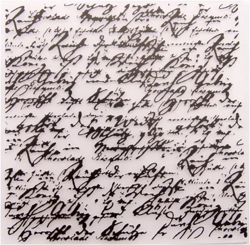 Qoiseys Fondo de sentimiento inglés Carpetas de grabación en relieve de plástico para la fabricación de tarjetas, plantilla de máquina de estampado