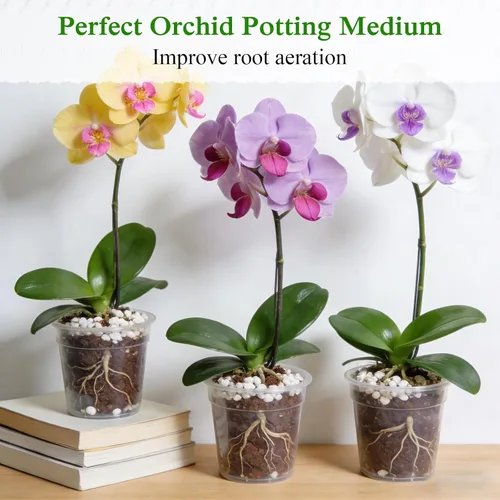 Miniatura 4 de Aditivo de Suelo Halatool 2QT de Perlita para Plantas Jardinería Interior Natural Mezcla de Tierra para Macetas Aditivo para Retener Humedad