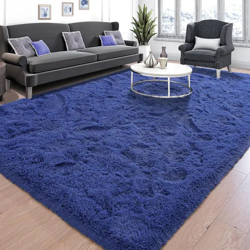 Miniatura 56 de Tepook Alfombras súper suaves y esponjosas para sala de estar, alfombras de área de 8 x 10 pies para dormitorio, alfombra moderna peluda, alfombras