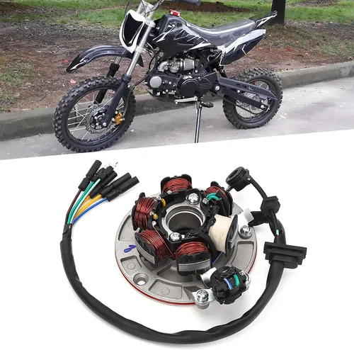 Miniatura 5 de Magneto - Placa de estator para motor YX Kick Start, pieza de repuesto del sistema de encendido, compatible con Pit Pro Trail Dirt Bike