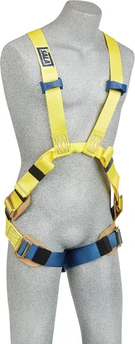 Miniatura 3 de Arnés de cuerpo completo, M, 310 lb., Amarillo