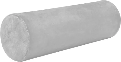 Miniatura 7 de Almohada cervical azul claro y verde azulado para aliviar el dolor de cuello, almohada redonda para el cuerpo, almohada de apoyo lumbar para cama