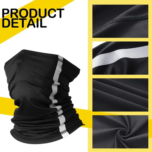 Miniatura 3 de SATINIOR 2 parasoles para sombrero duro, visera de malla de ala completa de alta visibilidad, protección para el cuello, banda reflectante, bandana