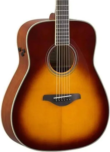 Miniatura 16 de Yamaha FG-TA Guitarra Transacústica con Chorus y Reverb, Negro