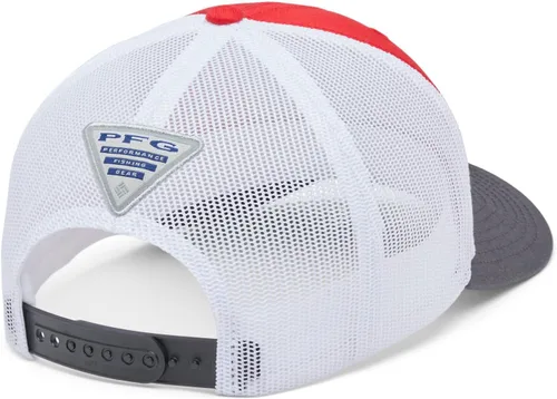 Miniatura 675 de Columbia - Gorra de malla con bandera con árboles unisex para adultos, corona alta