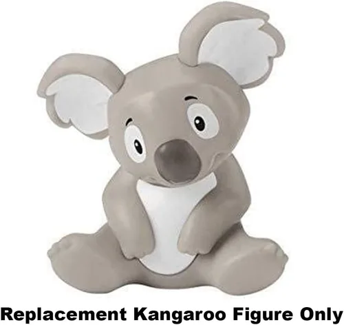 Miniatura 2 de Figura de oso koala gris de repuesto para Fisher-Price Little People Safari Animal Friends Playset - GFL22
