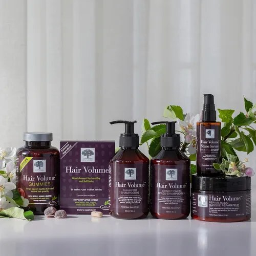 Miniatura 8 de NEW NORDIC Gomitas de volumen para el cabello, 2500 mcg de biotina, suplemento diario de vitaminas para el cabello para apoyar el cabello, la piel