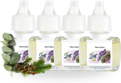 Miniatura 11 de Scent Fill Ambientador enchufable de sidra de manzana, 4 recambios de aceite perfumado
