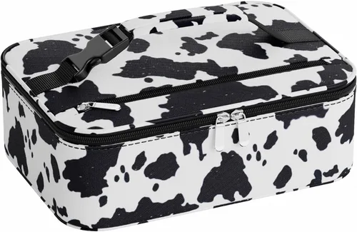 Miniatura 15 de Lonchera pequeña aislada para mujeres y hombres, lonchera Bento para niños, bolsas térmicas compactas portátiles para enfriar comidas con asa