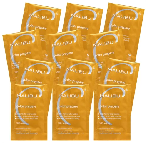 Malibu C Color Prepare Wellness - Remedio para el cabello – Extiende la vitalidad del color del cabello y contrarresta la decoloración, la opacidad