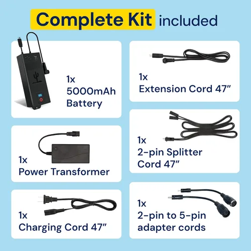 Miniatura 8 de Blue Cactus - Batería de repuesto para muebles reclinables de 2500 mAh, batería reclinable recargable para reclinables simples sin características