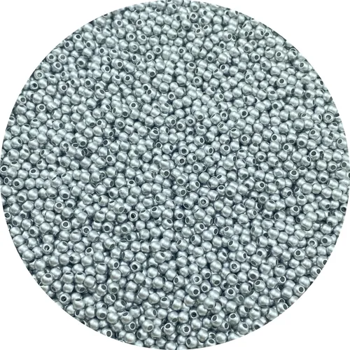 Miniatura 51 de 100 cuentas de perlas para manualidades, perlas de resina de 0.47 pulgadas para hacer joyas, cuentas redondas a granel con agujero para collares