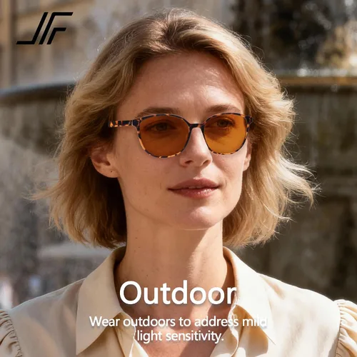 Miniatura 4 de Lentes de mujer con bloqueo de luz azul, lentes para computadora y juegos, con armazón TR90, antifatiga ocular y antirreflejantes UV RF6208 Lente