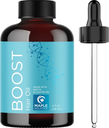 Miniatura 3 de Champú de biotina sin sulfato y suero para el crecimiento del cabello, champú y suero vegano espesante con aceites de ricino y romero para cabello