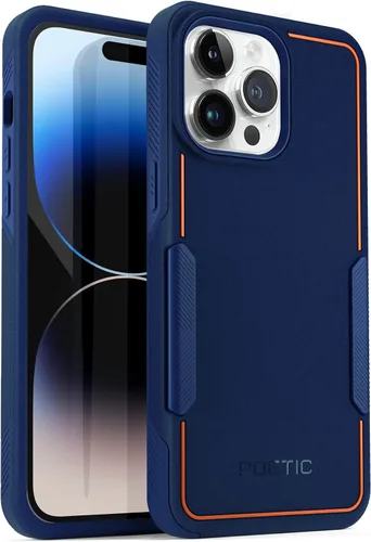 Miniatura 17 de Poetic Neon - Funda para iPhone 14 Pro Max, resistente de doble capa, delgada, a prueba de golpes, compatible con carga inalámbrica, antideslizante
