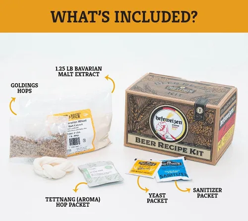 Miniatura 3 de Kit de recetas Craft A Brew - Reposición de Hefeweizen - 1 galón - Ingredientes para fabricar cerveza en casa