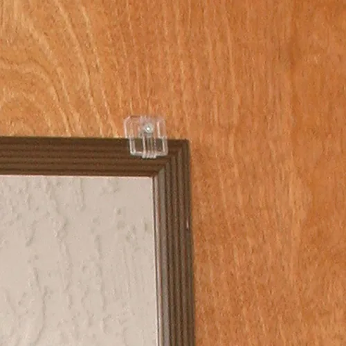 Miniatura 5 de OOK 534016 - Soportes ajustables de plástico para espejos de 1/4 de pulgada y 20 libras, paquete de 4